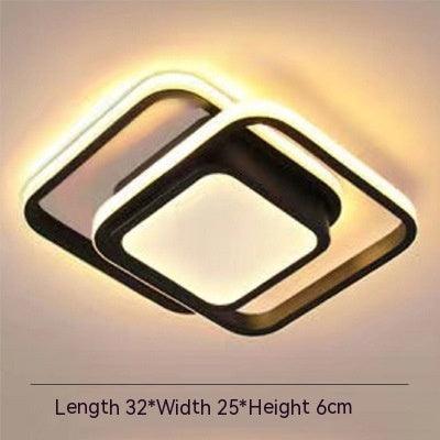 Simple Corridor LED Light: Modern Creativity for Your Entrance (White/Warm/Three-Color, 220V) - Dreamy-Designs Store Online