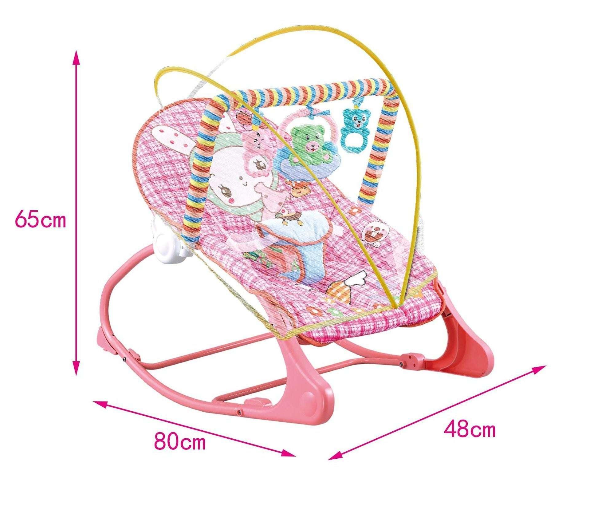 Baby Rocking Chair: Portable Comfort for 0-3 Years | 18kg Capacity - Dreamy-Designs Store Online