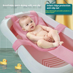 Baby Bath Net Bag Rack: Safe Support for 0-24 Months - Dreamy-Designs Store Online