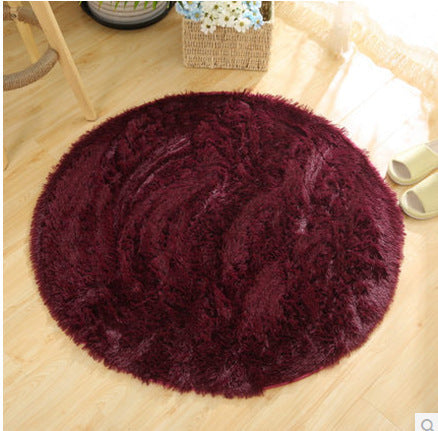 Fluffy Round Shaggy Rugs - 9 Colors, 1.77" Thick Pile - Dreamy-Designs Store Online