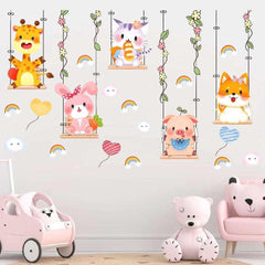 Room Decoration Painting Wall Sticker Self-adhesive Cartoon - Dreamy-Designs Store Online