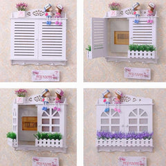 Electric Meter Box Decorative Cover (Wood Plastic) - Modern Design (Various Styles) / 6 Sizes / Wall-Mounted Frame - Dreamy-Designs Store Online