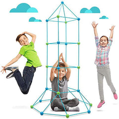 Build 10+ Structures with Kids' Fort Construction Set- Creative STEM Building Kit for Kids - Dreamy-Designs Store Online