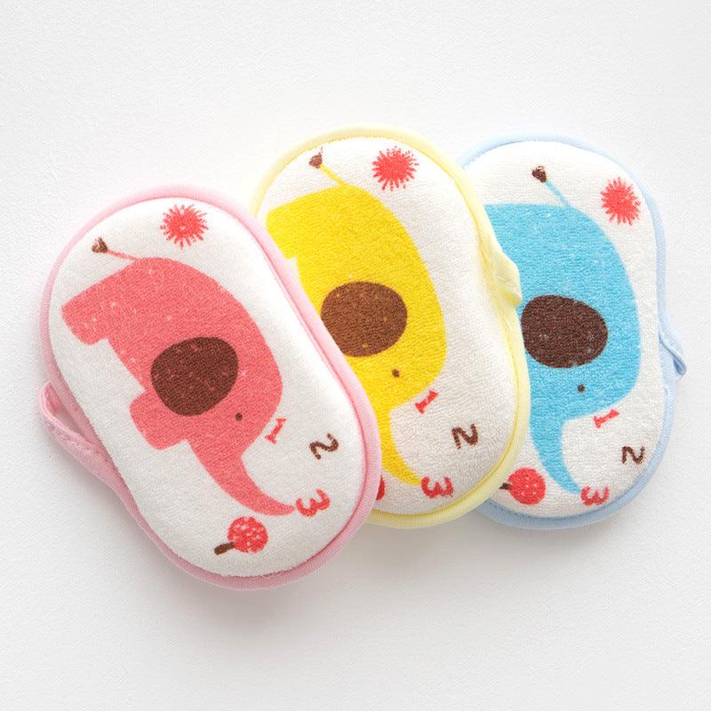 Baby bath cotton baby bath sponge - Dreamy-Designs Store Online