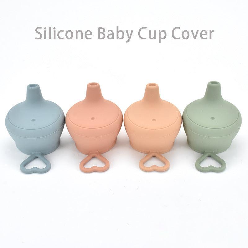 6-Color Baby Silicone Cup Lid: Splash-Proof & BPA-Free - Dreamy-Designs Store Online