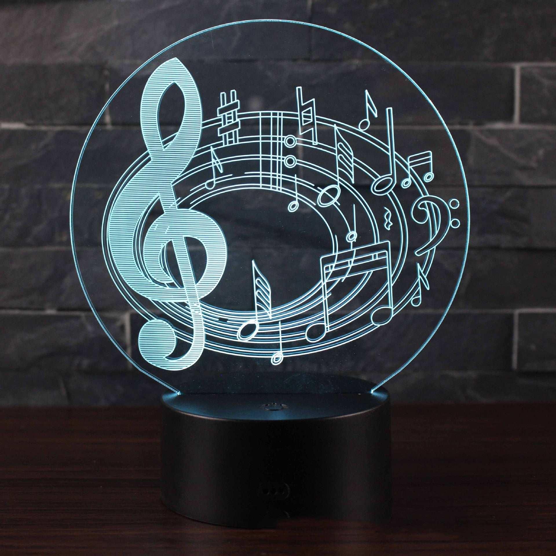 Musical note series night light - Dreamy-Designs Store Online