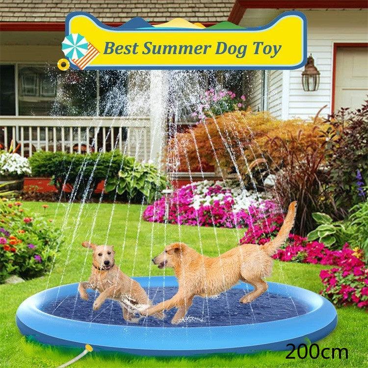 150cm Non-Slip Splash Pad: Safe Summer Fun for Kids & Pets - Dreamy-Designs Store Online