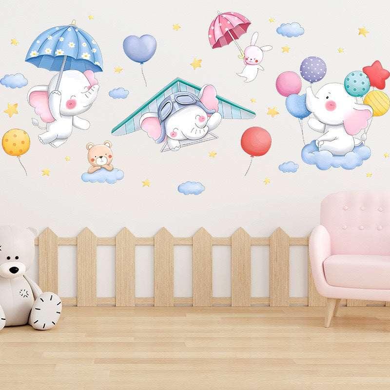 Room Decoration Painting Wall Sticker Self-adhesive Cartoon - Dreamy-Designs Store Online