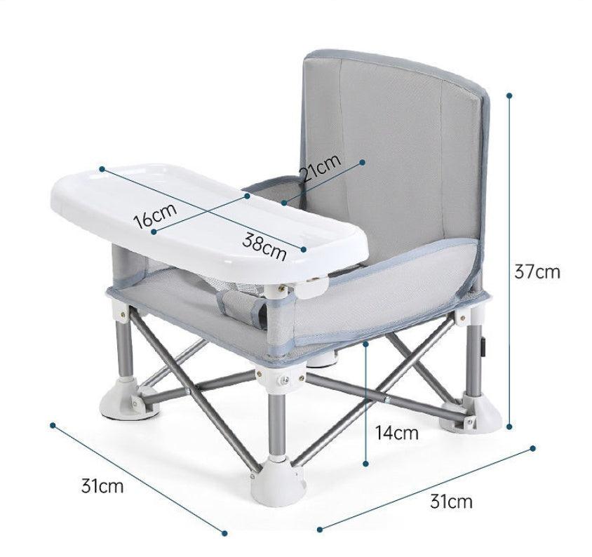 Children's Dining Chair: Foldable, Safe, 1.5KG Lightweight - Dreamy-Designs Store Online