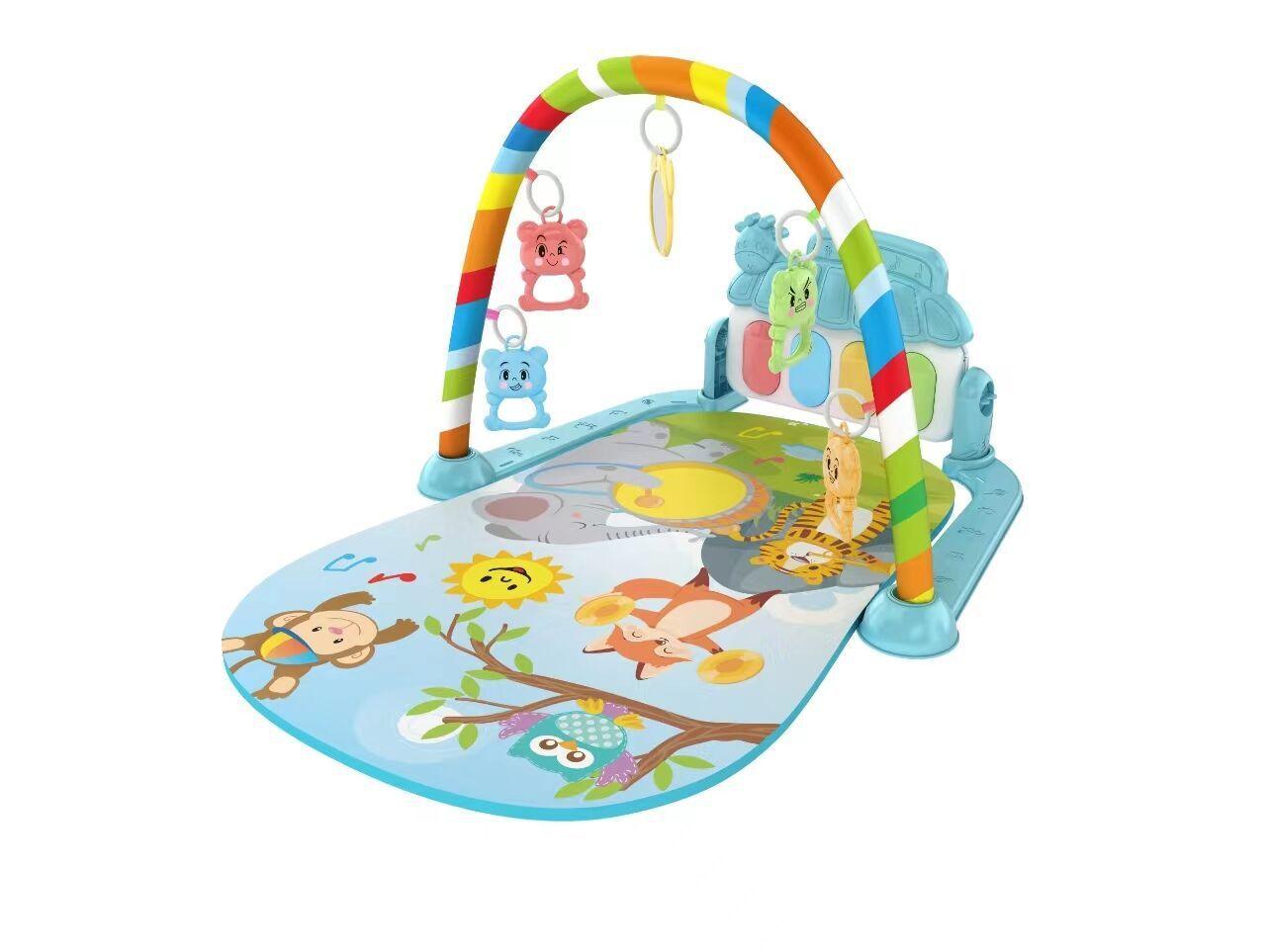 Baby Gymnastic Rack Music Piano: 5-in-1 Developmental Toy - Dreamy-Designs Store Online