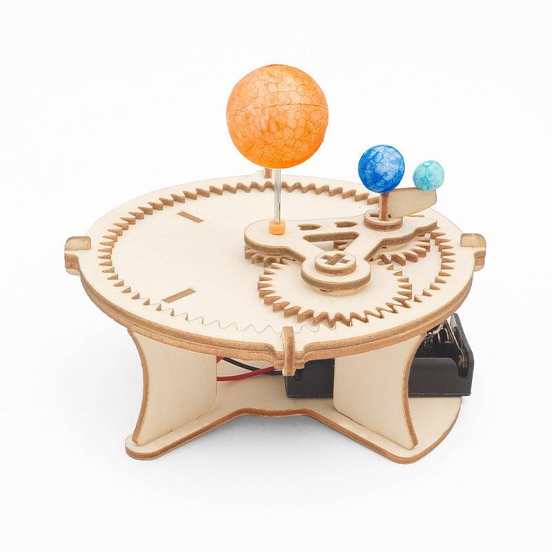 DIY Solar System Model Kit – Sun, Earth, Moon Educational Puzzle for Kids - Dreamy-Designs Store Online