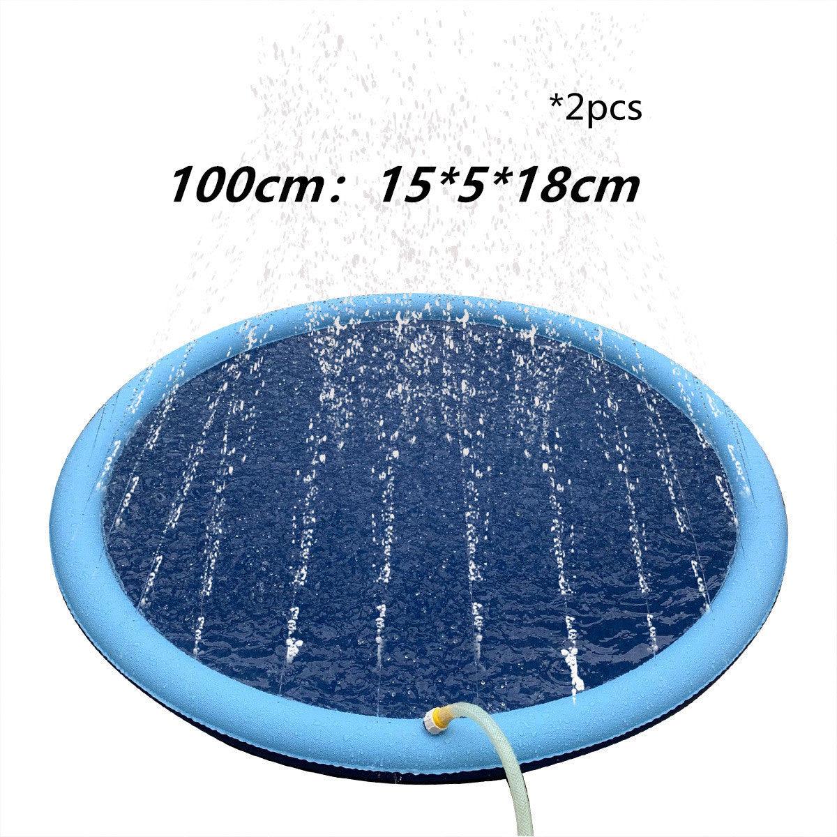 150cm Non-Slip Splash Pad: Safe Summer Fun for Kids & Pets - Dreamy-Designs Store Online