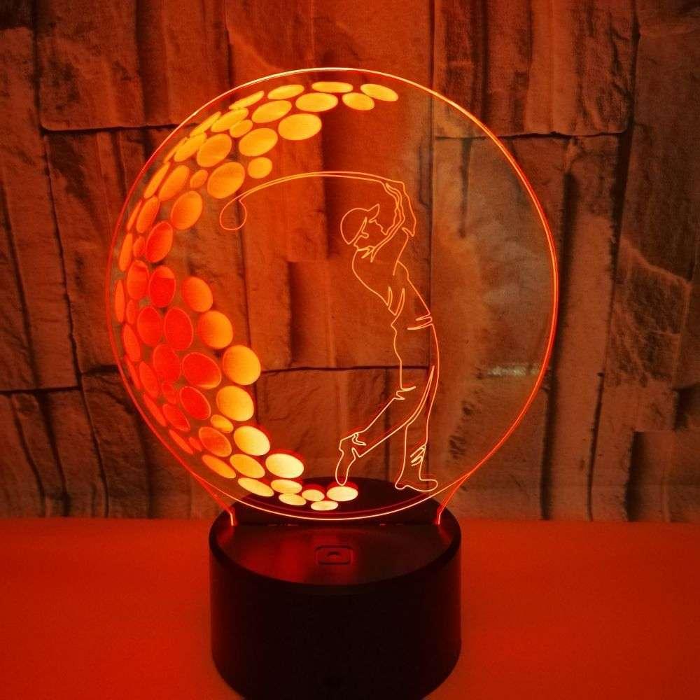 3D Night Light - Modern LED Touch/Remote Control Lamp (3W, 5V USB Powered) for Home, Hotel, Office (10,000 Hour Lifespan) - Dreamy-Designs Store Online