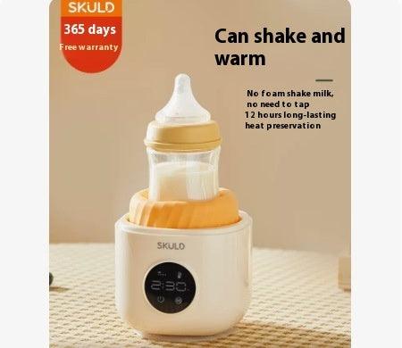 Electric Automatic Constant Temperature Milk Shaker (Rechargeable) - Perfect for Infants 0-2 Years Old / Touch Operation / PP Material / Light Tone Options - Dreamy-Designs Store Online