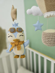 Adventure Bear Baby Mobile - Dreamy-Designs Store Online