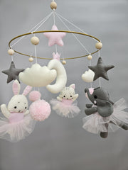 Ballet Dreams Baby Mobile - Dreamy-Designs Store Online