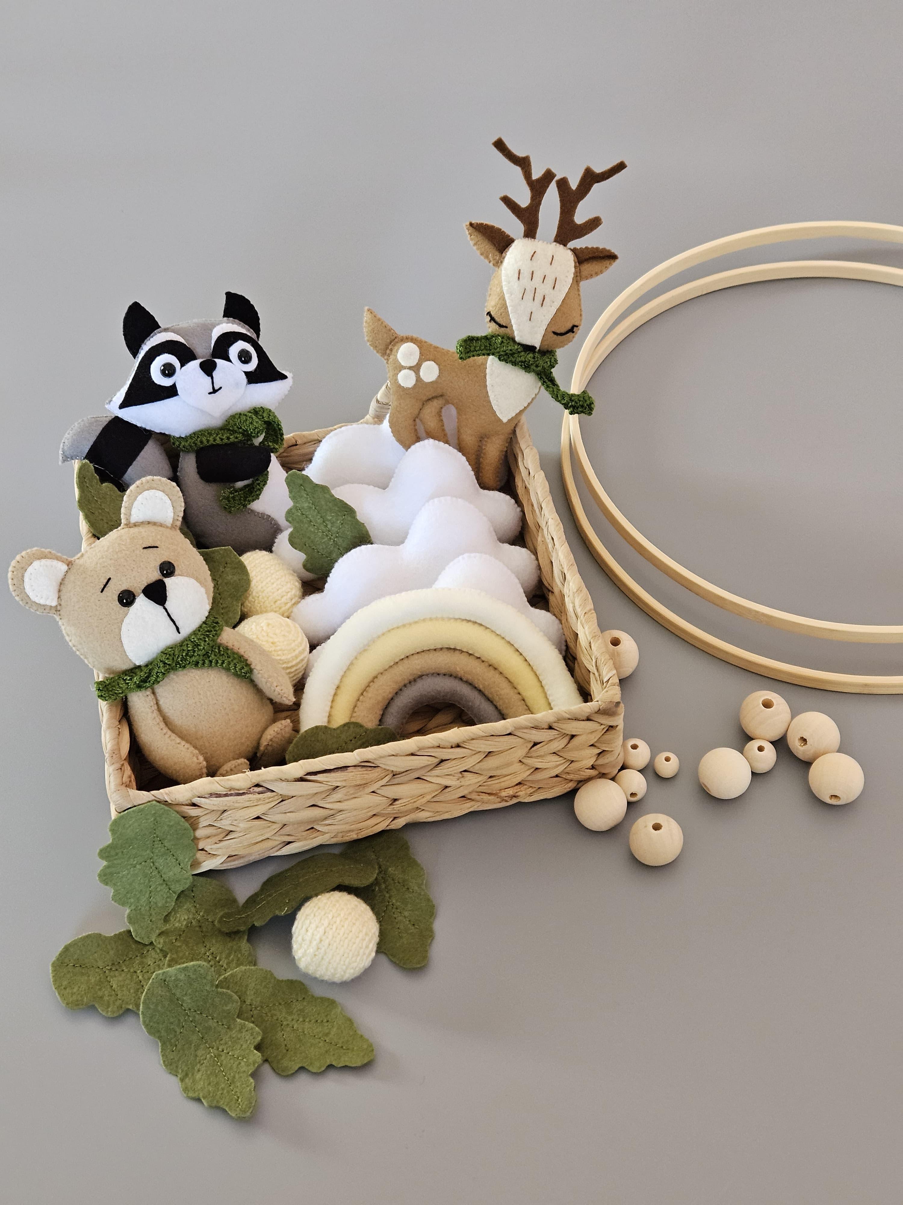 Craft a Woodland Mobile for Baby - Dreamy-Designs Store Online