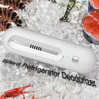 Multifunctional O3 Deodorizer Air Purifier (Refrigerator / Car / Wardrobe) - Odor Remover & Food Freshness Extender / USB Rechargeable / 30-Day Battery Life / Compact Design (Gold, Rose Red, Silver) - Dreamy-Designs Store Online