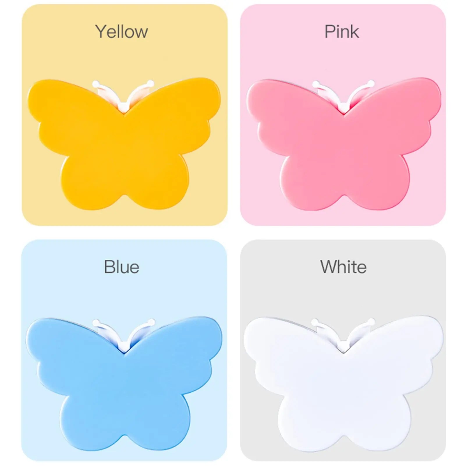 Butterfly Night Light Plug Into Wall Auto Dusk to Dawn Smart Sensor Night Light for Living Room Bedroom Bathroom Kids 220V EU - Dreamy-Designs Store Online