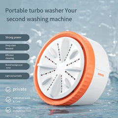 Mini Washing Machine Portable USB (Rotating Turbo) / Ultrasonic Dishwasher For Clothes, Socks, Underwear / Home Kitchen Travel / Remote Control - Dreamy-Designs Store Online