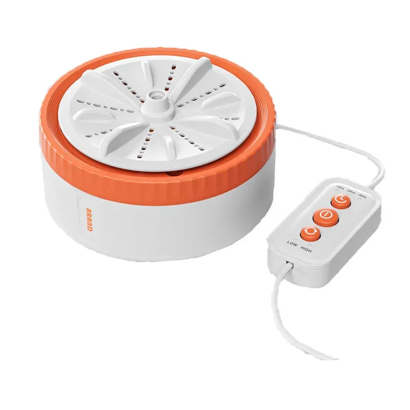 3 Gear Timing Mini Washing Machine (Portable) / Rotating Turbine / Ultrasonic Cleaner / For Underwear, Socks, Baby's Clothes / USB Powered / 4KG Capacity - Dreamy-Designs Store Online