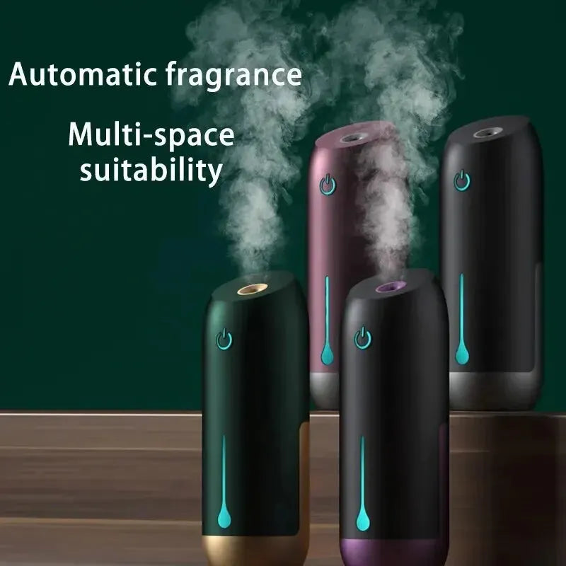 Portable Air Purifiers for Home Fragrance Oil Smart Aroma Diffuser Car Air Freshener 3 Modes Wall-Mounted Perfume Mist Maker - Dreamy-Designs Store Online