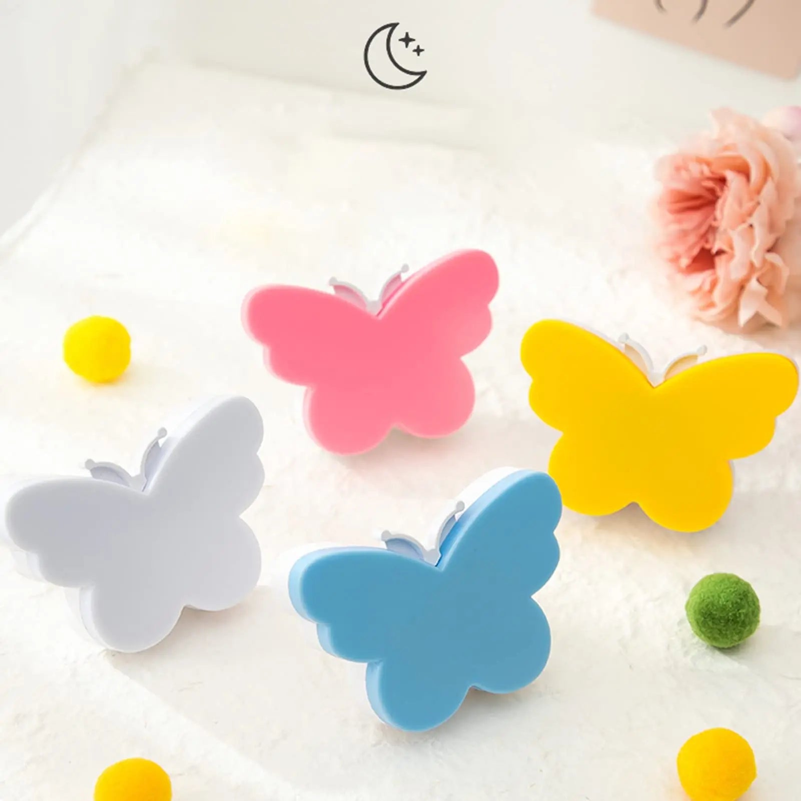 Butterfly Night Light Plug Into Wall Auto Dusk to Dawn Smart Sensor Night Light for Living Room Bedroom Bathroom Kids 220V EU - Dreamy-Designs Store Online