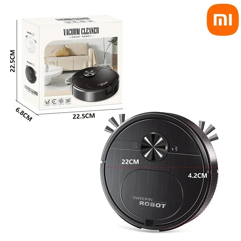 Xiaomi Smart Robot Vacuum Cleaner (3-in-1) / 4000Pa Suction / Pet Hair & Carpet Specialist / 2-Hour Battery / Automatic Home Cleaning (Black, White) - Dreamy-Designs Store Online