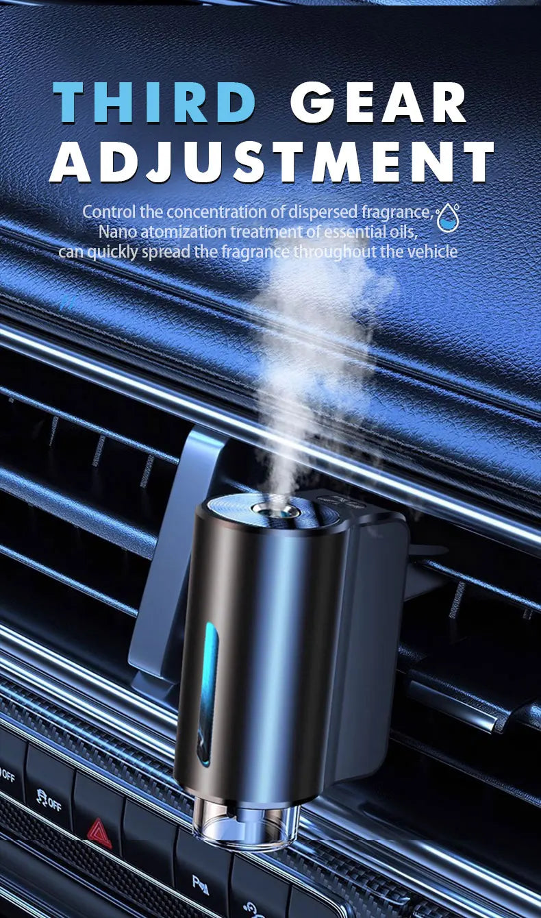 Car Electric Air Diffuser (Aroma Car Air Vent Humidifier) - Mist Aromatherapy Car Air Freshener For Removing Odors (Car Accessories) - Dreamy-Designs Store Online