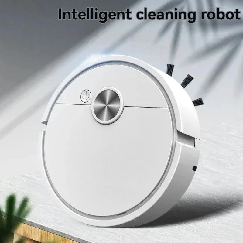 Smart 3-in-1 Robot Vacuum Cleaner (4000 Pa Suction) / Easy-to-Use / Ideal for Hard Floors, Carpets & Pet Hair / 40-Minute Battery Life - Dreamy-Designs Store Online