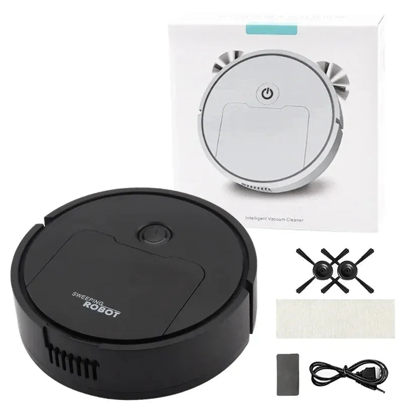 Fully Automatic Mini Robot Vacuum (Sweep/Mop/Suction) - Intelligent 3-in-1 Cleaning Machine - Household Helper for Easy Floor Maintenance - Dreamy-Designs Store Online