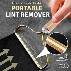 Portable Lint Remover Brush (Manual) "" Pet Hair, Fuzz & Fabric Cleaner "" For Clothes, Sofa & Carpet - Dreamy-Designs Store Online