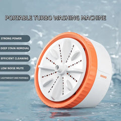 3 Gear Timing Mini Washing Machine (Portable) / Rotating Turbine / Ultrasonic Cleaner / For Underwear, Socks, Baby's Clothes / USB Powered / 4KG Capacity - Dreamy-Designs Store Online