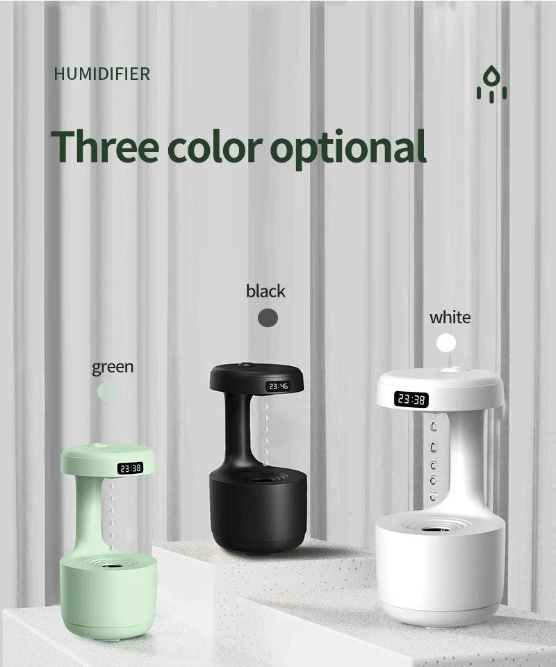 Xiaomi MIJIA Anti-Gravity Humidifier (Portable Aroma Diffuser) // Silent Operation // 8-Hour Runtime // Night Light // Intelligent Display // Smart Dry Burn Protection - Dreamy-Designs Store Online