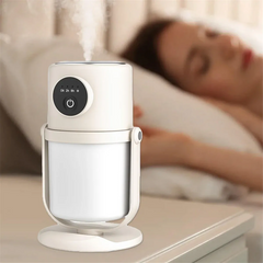 A96Q Smart Home Large Capacity Atomizer USB Silent Night Light Small Air Purifying Humidifier (Creamy-White) / Ultra-Quiet / Easy-Fill / Relaxing Atmosphere / Perfect Gift - Dreamy-Designs Store Online