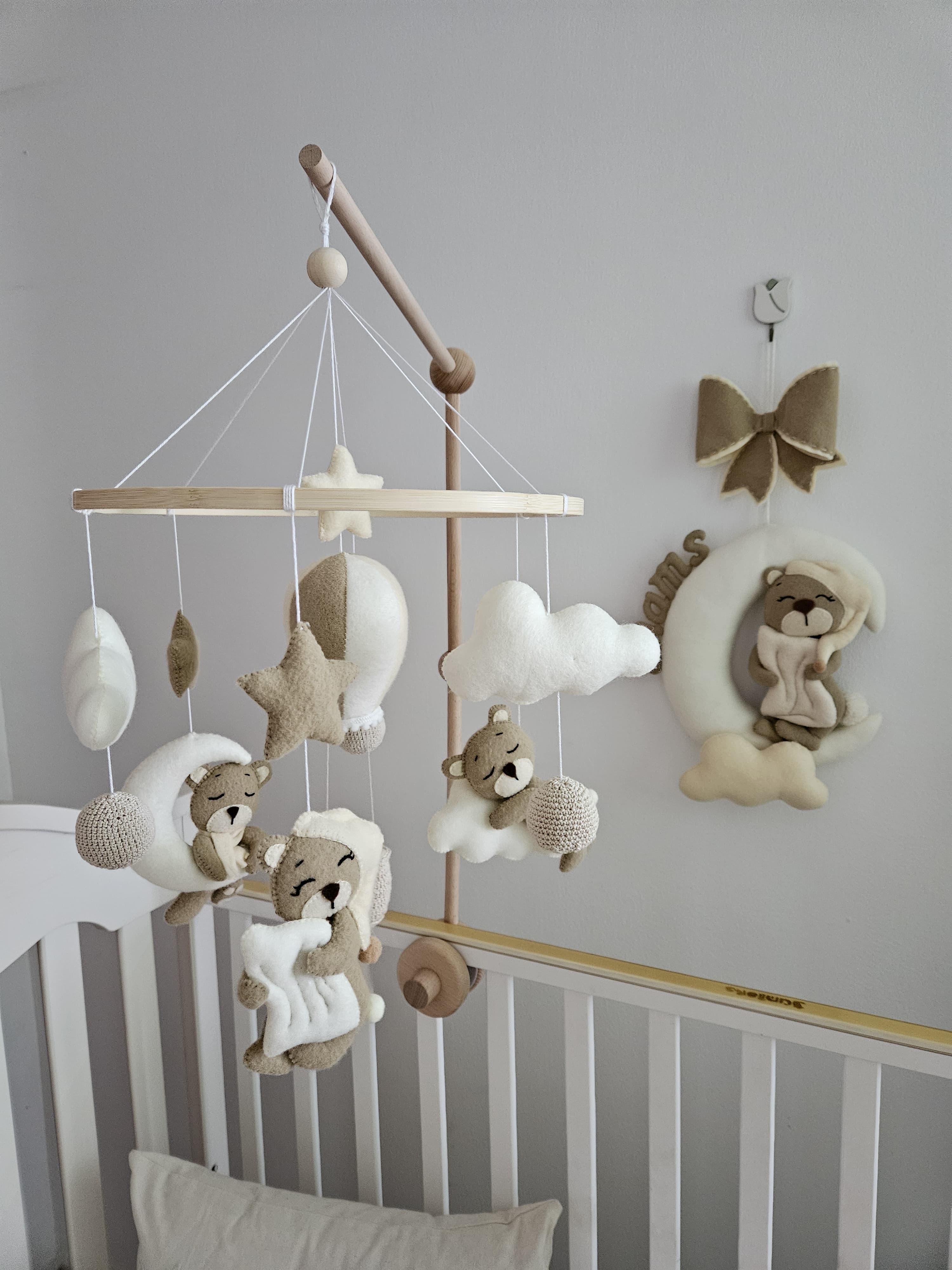 Sleepy Bear Dreamland Mobile - Dreamy-Designs Store Online