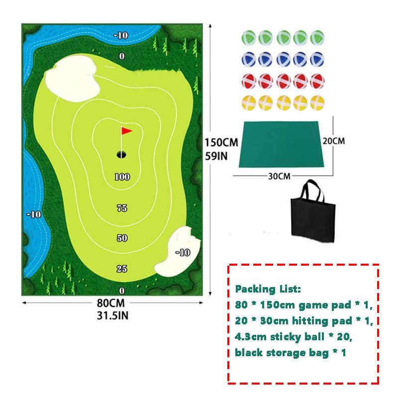 Golf Training Mat For Swing Parent-child Toys Ball Trace Directional Mat Swing Path Pads Swing Practice Pads - Dreamy-Designs Store Online