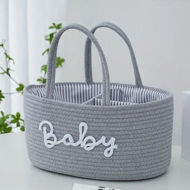 Versatile Cotton Storage Baskets: 4 Colors Available - Dreamy-Designs Store Online