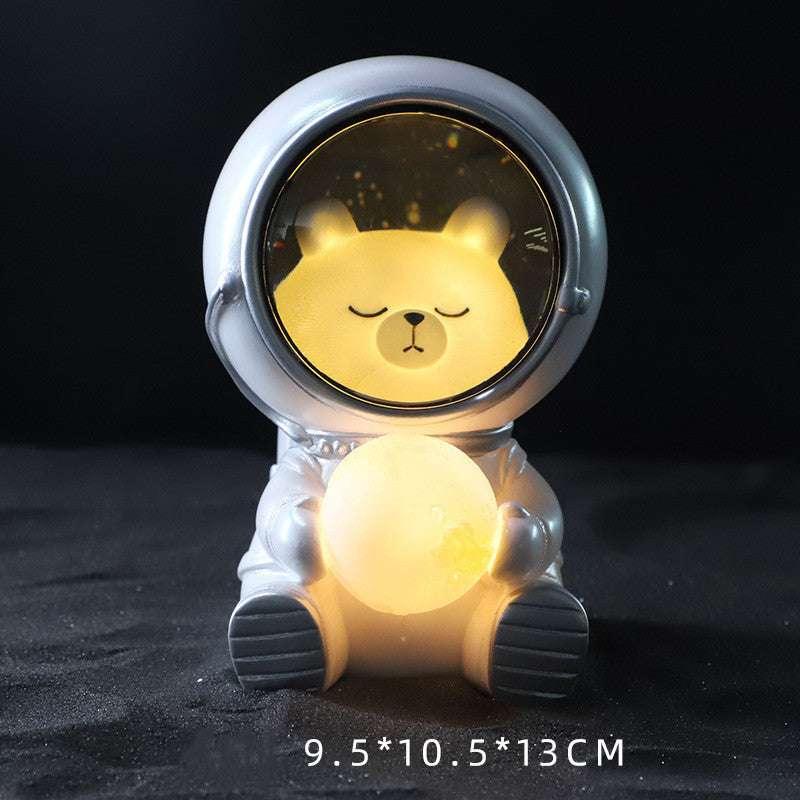 Starry Sky Animal Atmosphere Night Light (LED, Battery-Powered) - Resin Decorative Lamp for Room & Living Room (Unisex) - Dreamy-Designs Store Online