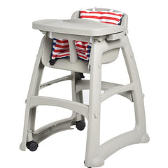 Baby Dining Chair: 4-Wheel Modern Design for Comfort - Dreamy-Designs Store Online