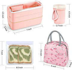 27-Piece Lunch Box Set: Your Complete Mealtime Solution - Dreamy-Designs Store Online