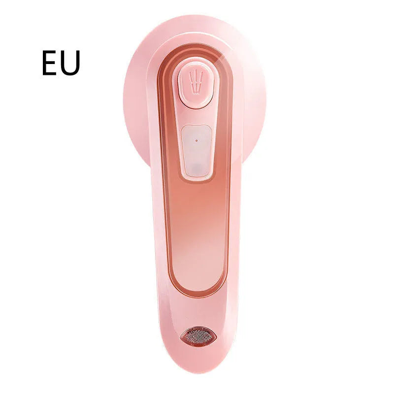 Portable Mini Steam Brush For Travel And Business Trip (AC Powered, 30W, Pink) "Ceramic/Teflon Soleplate" (220V-110V) - Dreamy-Designs Store Online