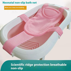 Baby Bath Net Bag Rack: Safe Support for 0-24 Months - Dreamy-Designs Store Online