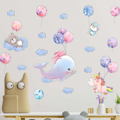 Room Decoration Painting Wall Sticker Self-adhesive Cartoon - Dreamy-Designs Store Online