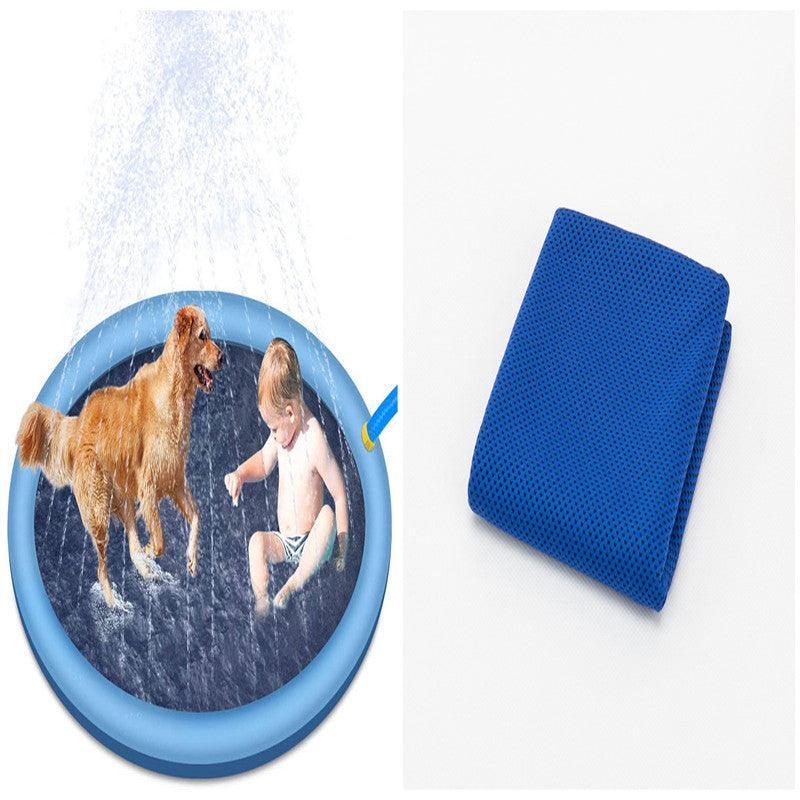 150cm Non-Slip Splash Pad: Safe Summer Fun for Kids & Pets - Dreamy-Designs Store Online