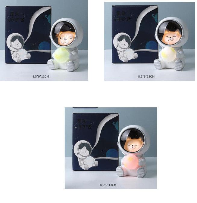 Starry Sky Animal Atmosphere Night Light (LED, Battery-Powered) - Resin Decorative Lamp for Room & Living Room (Unisex) - Dreamy-Designs Store Online