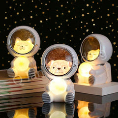 Starry Sky Animal Atmosphere Night Light (LED, Battery-Powered) - Resin Decorative Lamp for Room & Living Room (Unisex) - Dreamy-Designs Store Online