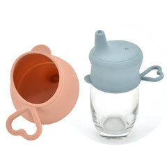 6-Color Baby Silicone Cup Lid: Splash-Proof & BPA-Free - Dreamy-Designs Store Online