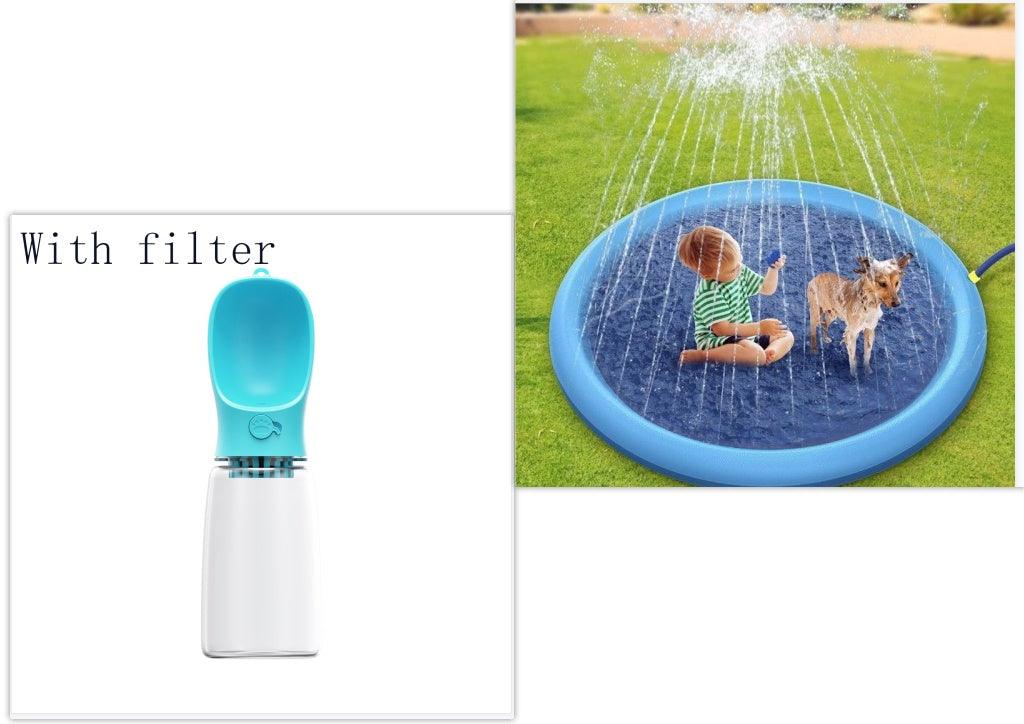 150cm Non-Slip Splash Pad: Safe Summer Fun for Kids & Pets - Dreamy-Designs Store Online