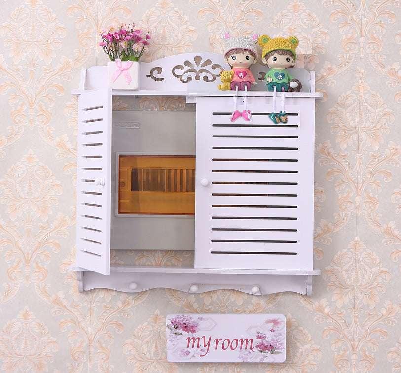 Electric Meter Box Decorative Cover (Wood Plastic) - Modern Design (Various Styles) / 6 Sizes / Wall-Mounted Frame - Dreamy-Designs Store Online